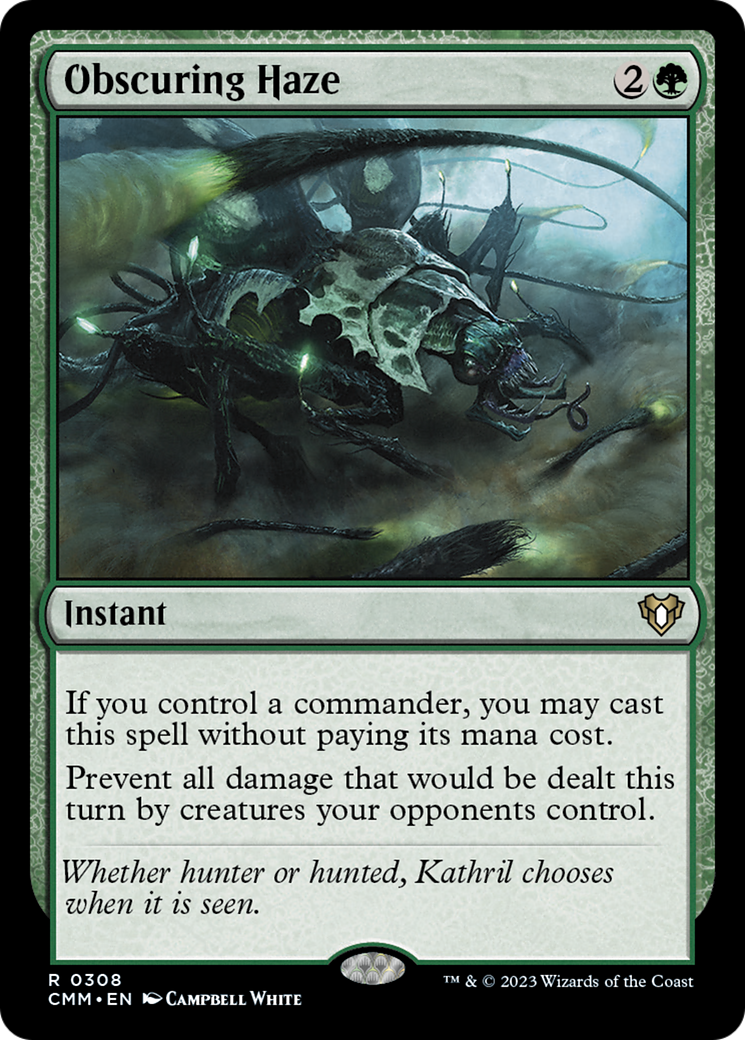 Obscuring Haze [Commander Masters] [Foil]