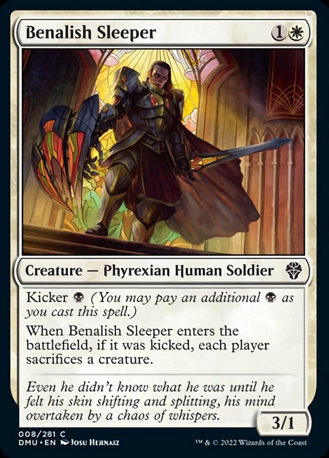 Benalish Sleeper [Dominaria United] [Foil]
