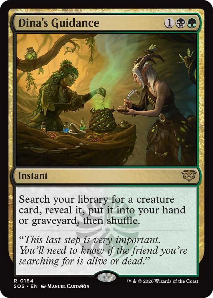 Dina's Guidance [Secrets of Strixhaven] [Foil]