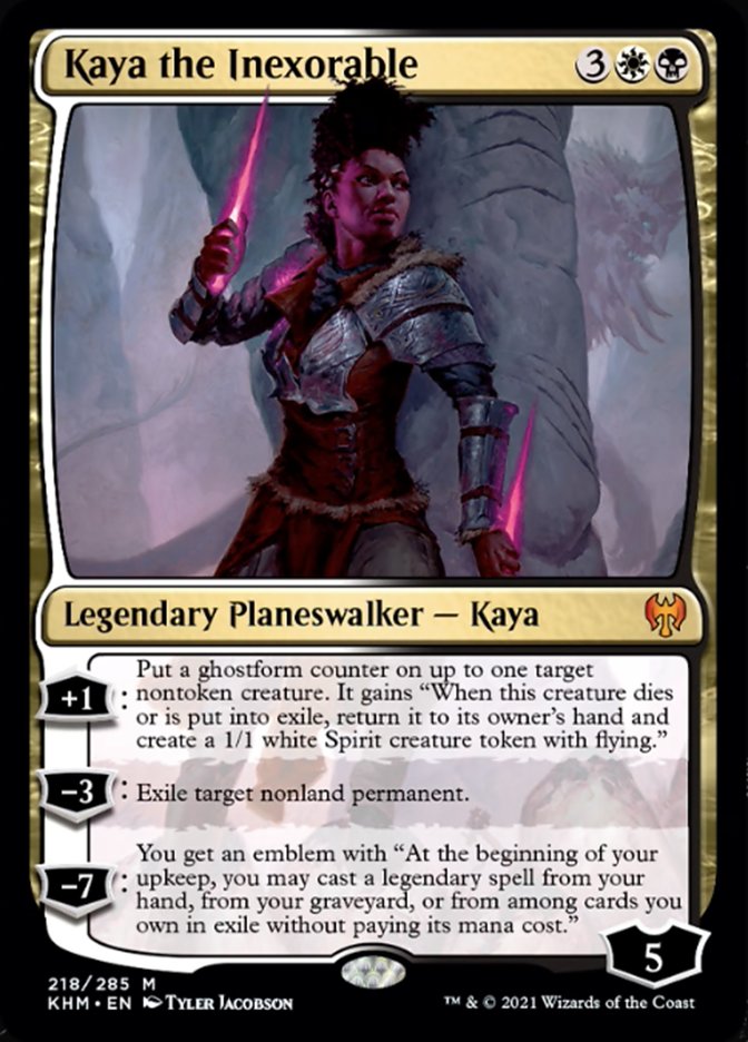 Kaya the Inexorable [Kaldheim] [Foil]