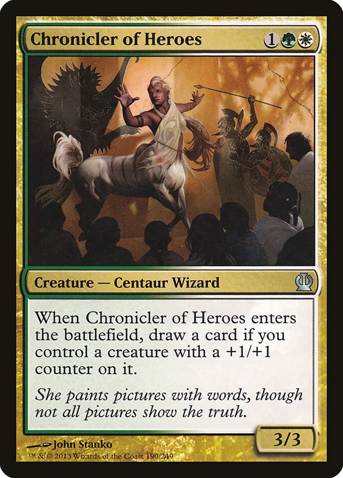 Chronicler of Heroes [Theros] [Foil]
