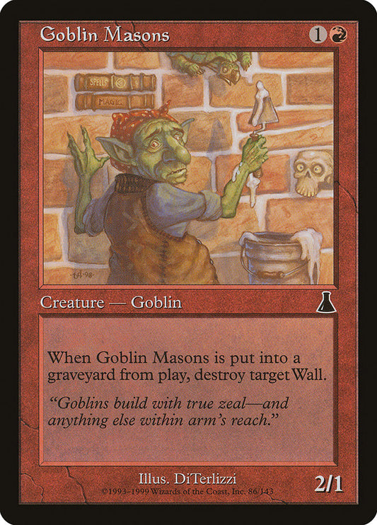 Goblin Masons [Urza's Destiny] [Foil]