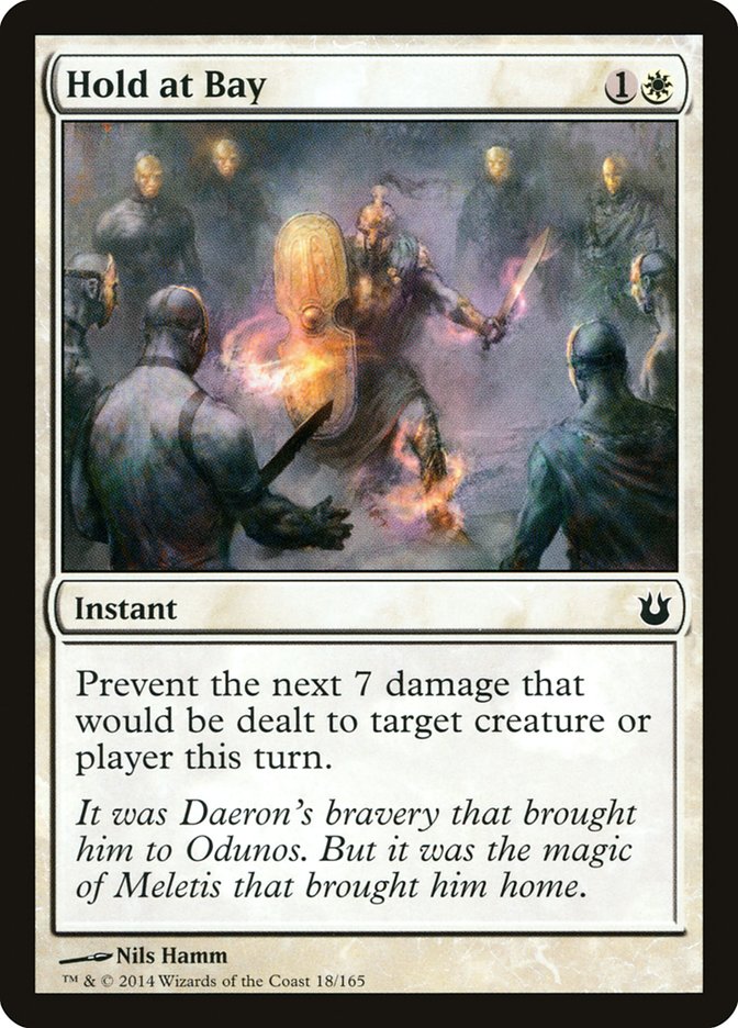 Hold at Bay [Born of the Gods] [Foil]