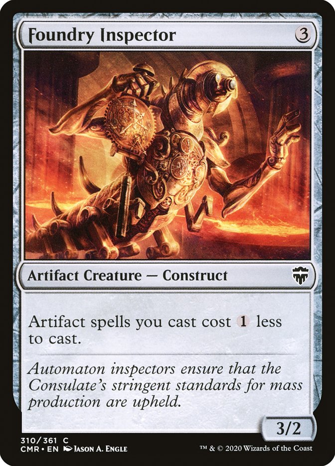Foundry Inspector [Commander Legends] [Foil]