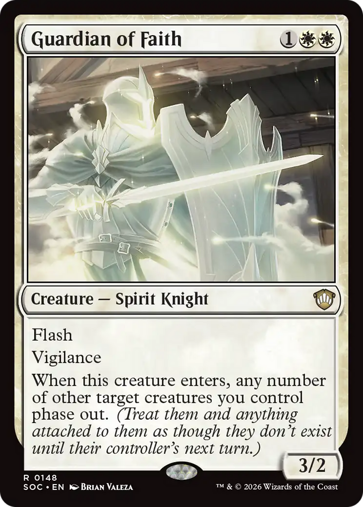 Guardian of Faith [Secrets of Strixhaven Commander] [Foil]