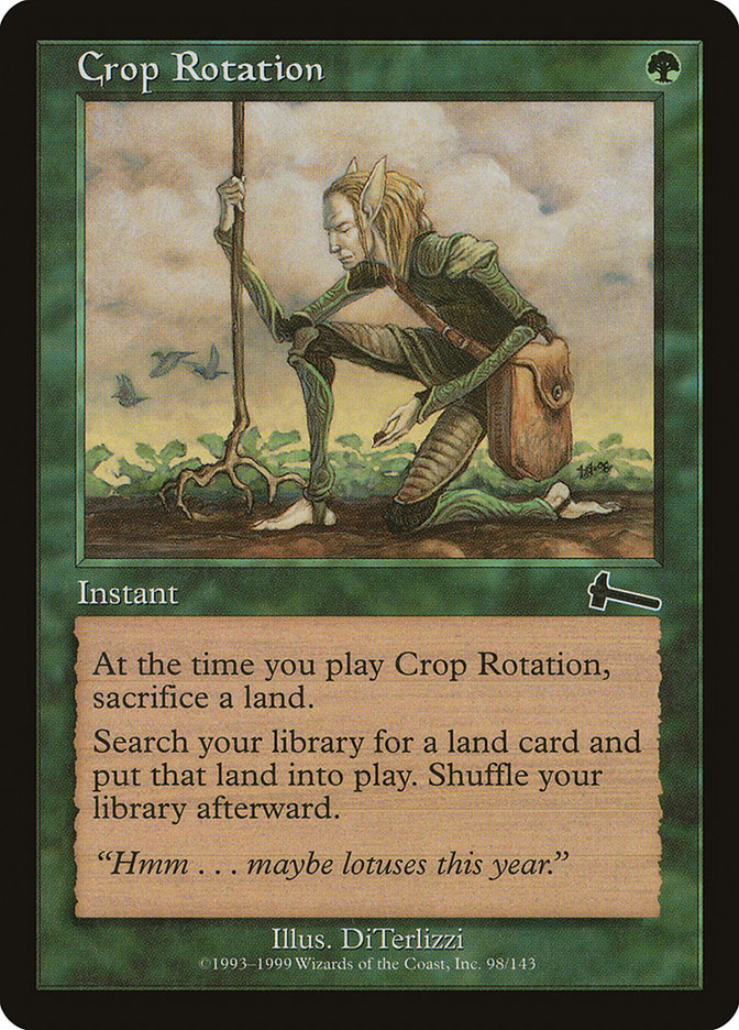 Crop Rotation [Urza's Legacy] [Foil]