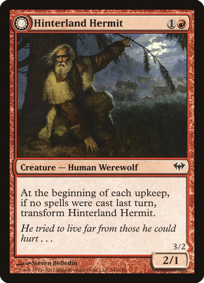Hinterland Hermit // Hinterland Scourge [Dark Ascension] [Foil]