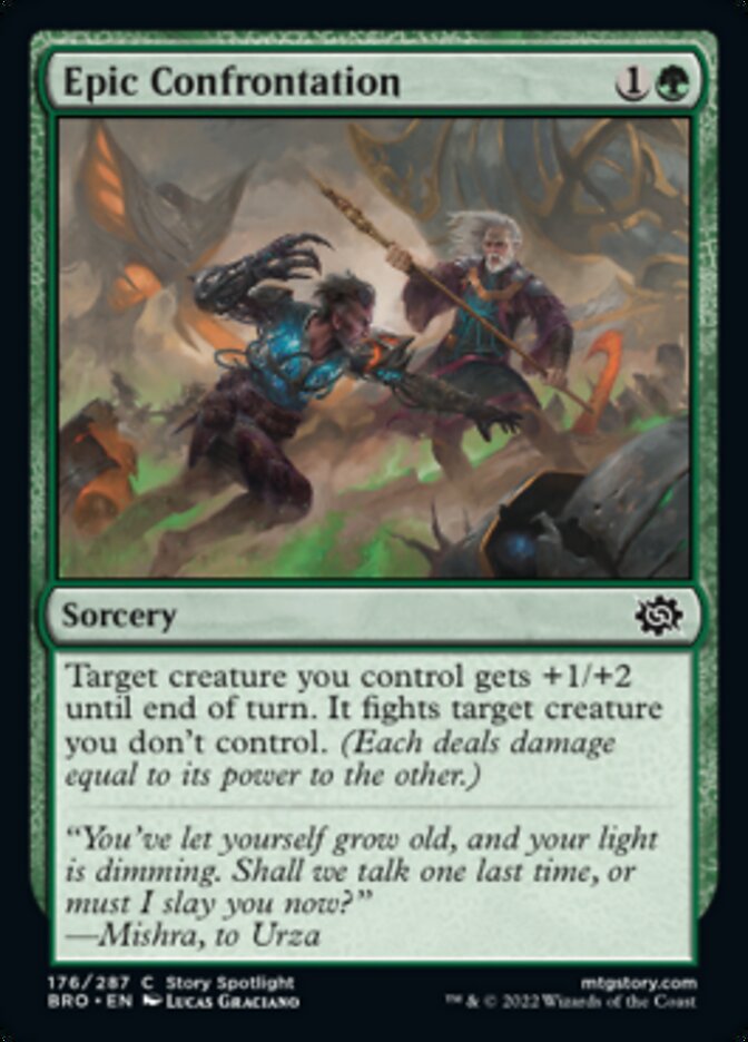 Epic Confrontation [The Brothers' War] [Foil]