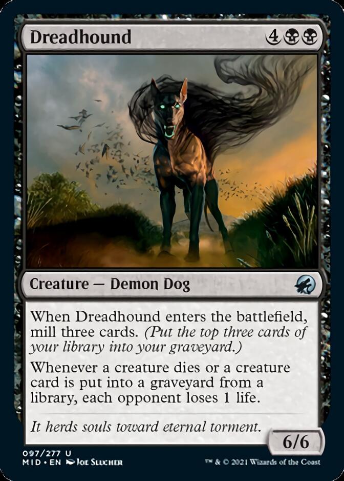 Dreadhound [Innistrad: Midnight Hunt] [Foil]