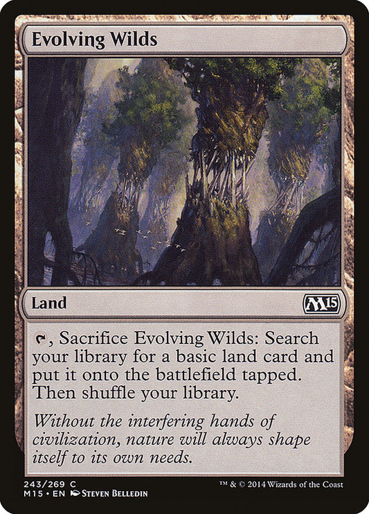 Evolving Wilds [Core Set 2015] [Foil]