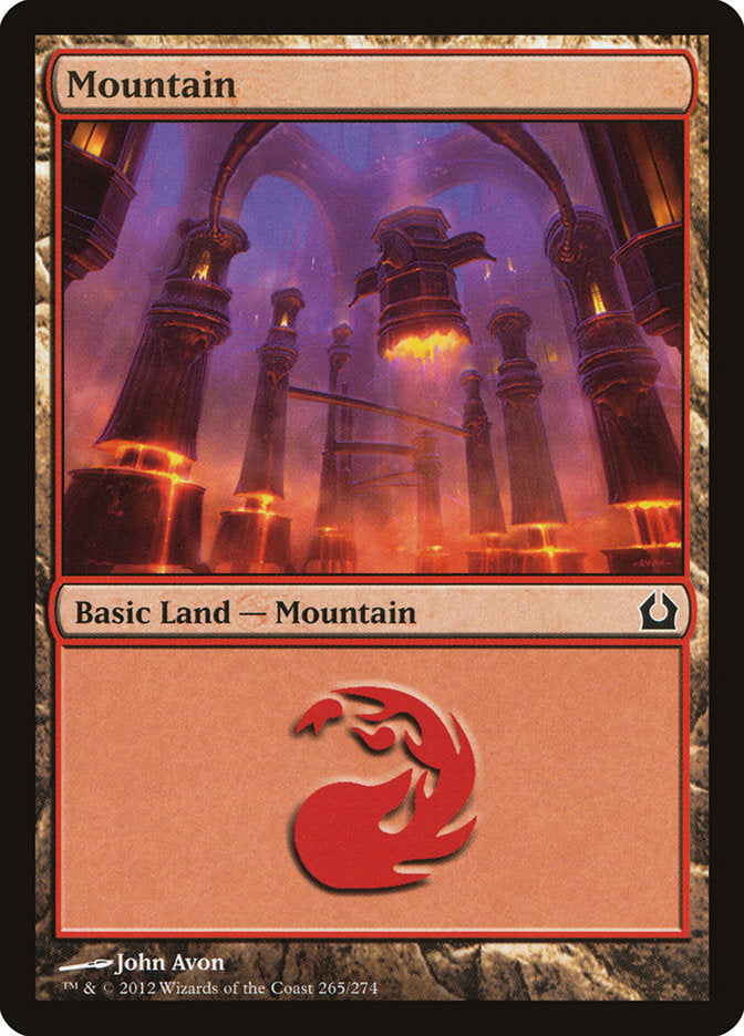 Mountain (265) [Return to Ravnica] [Foil]