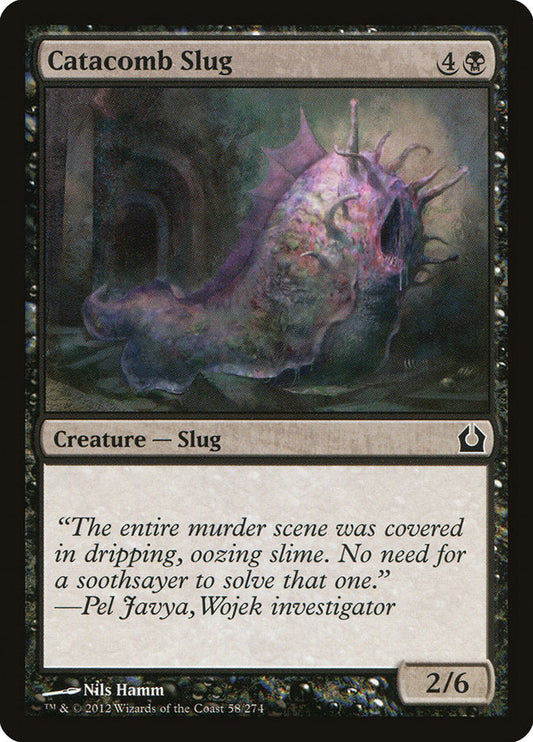 Catacomb Slug [Return to Ravnica] [Foil]