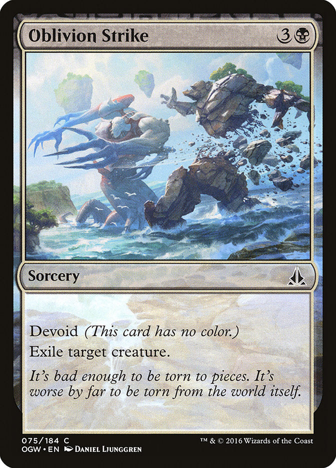 Oblivion Strike [Oath of the Gatewatch] [Foil]