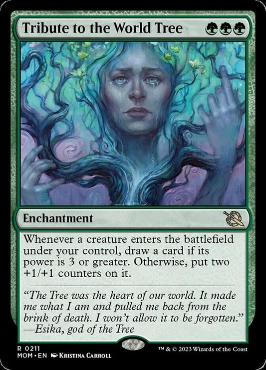 Tribute to the World Tree [March of the Machine] [Foil]