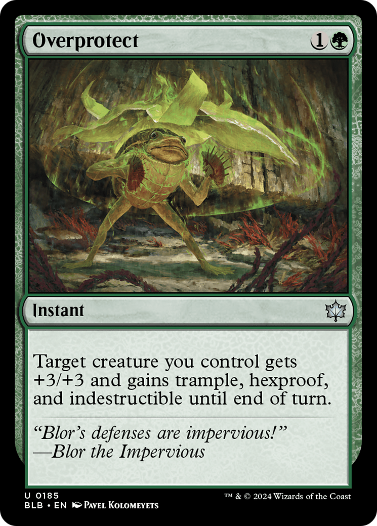 Overprotect [Bloomburrow] [Foil]