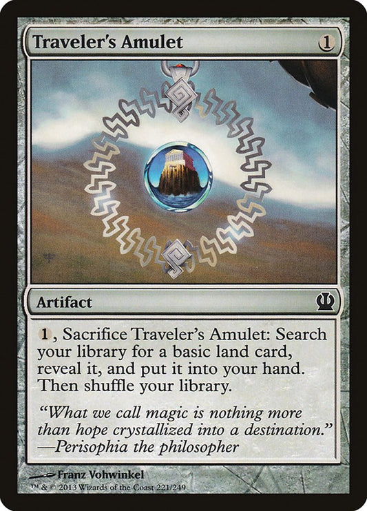 Traveler's Amulet [Theros] [Foil]