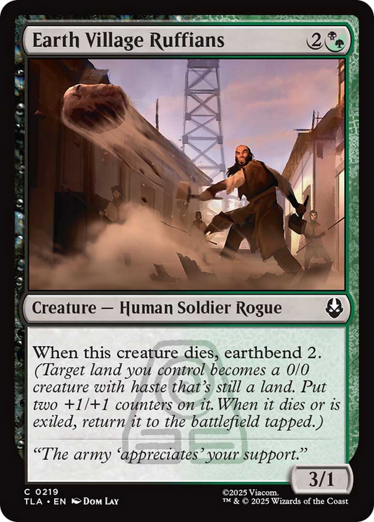 Earth Village Ruffians [Avatar: The Last Airbender] [Foil]