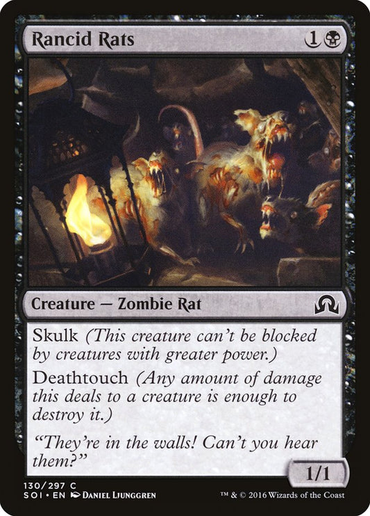 Rancid Rats [Shadows over Innistrad] [Foil]