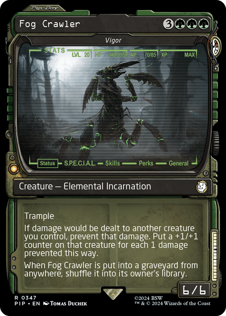 Fog Crawler - Vigor (Showcase) [Fallout] [Foil]