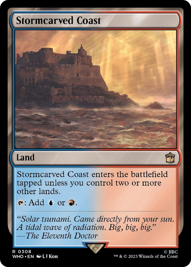 Stormcarved Coast [Doctor Who] [Foil]