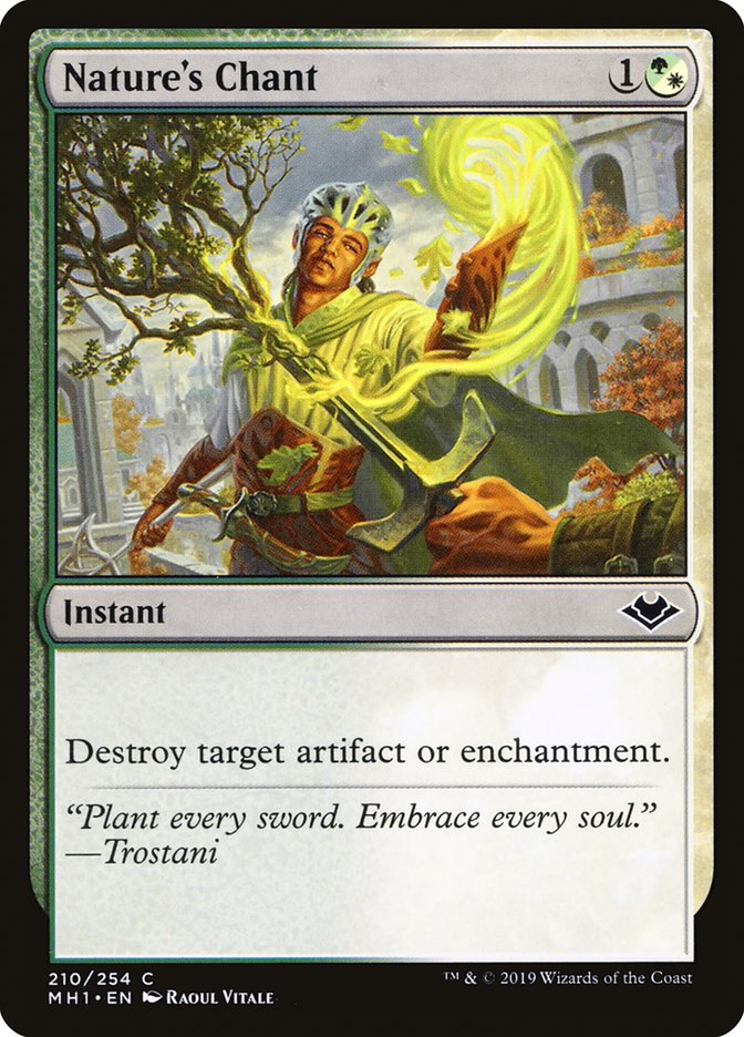Nature's Chant [Modern Horizons] [Foil]