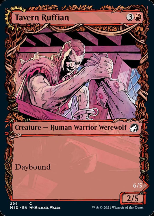 Tavern Ruffian // Tavern Smasher (Showcase Equinox) [Innistrad: Midnight Hunt] [Foil]