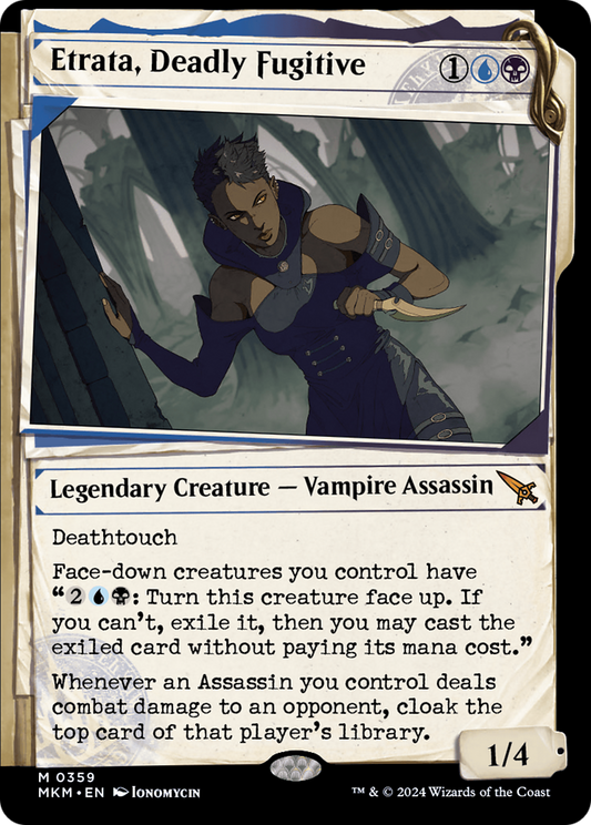 Etrata, Deadly Fugitive (Showcase) [Murders at Karlov Manor] [Foil]