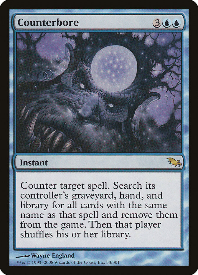 Counterbore [Shadowmoor] [Foil]