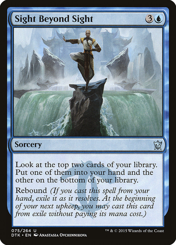 Sight Beyond Sight [Dragons of Tarkir] [Foil]