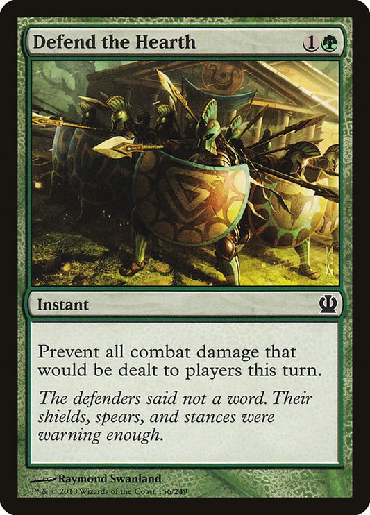 Defend the Hearth [Theros] [Foil]