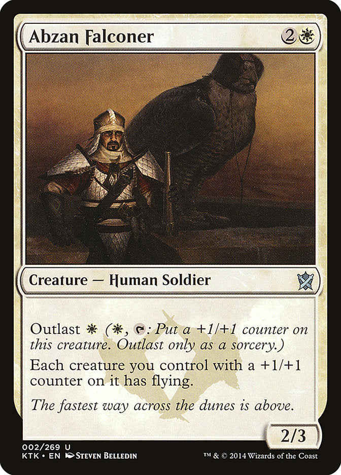 Abzan Falconer [Khans of Tarkir] [Foil]