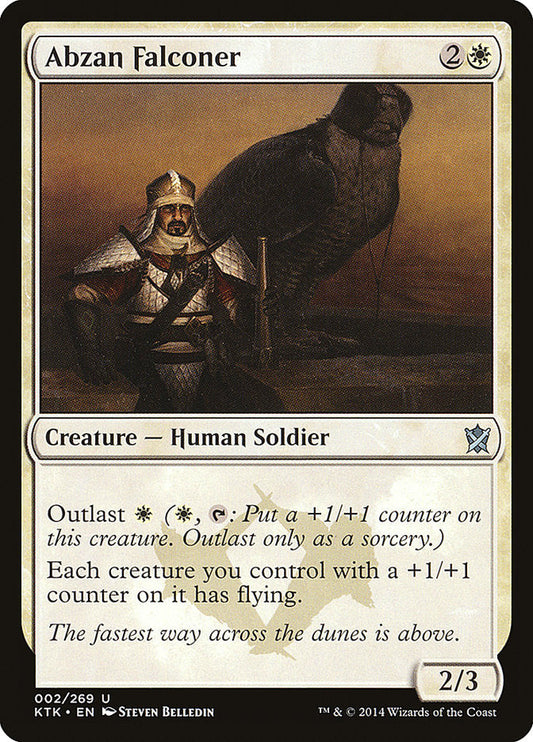 Abzan Falconer [Khans of Tarkir] [Foil]