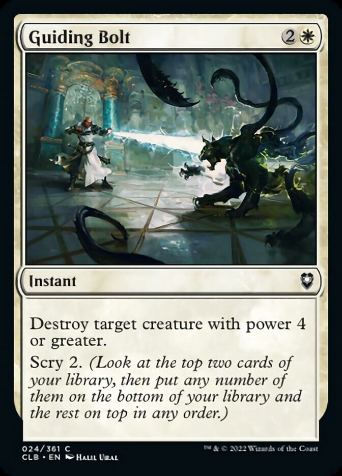 Guiding Bolt [Commander Legends: Battle for Baldur's Gate] [Foil]