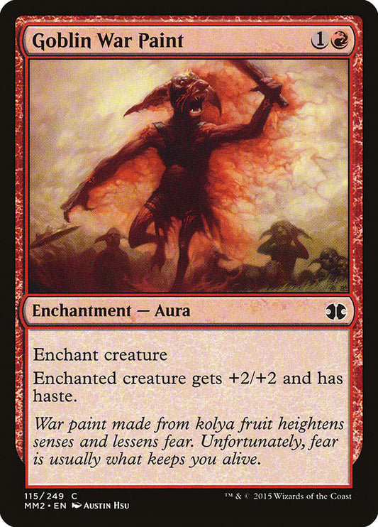 Goblin War Paint [Modern Masters 2015] [Foil]