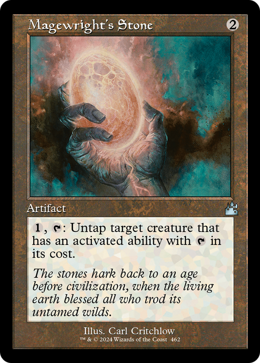 Magewright's Stone [Ravnica Remastered] [Foil]