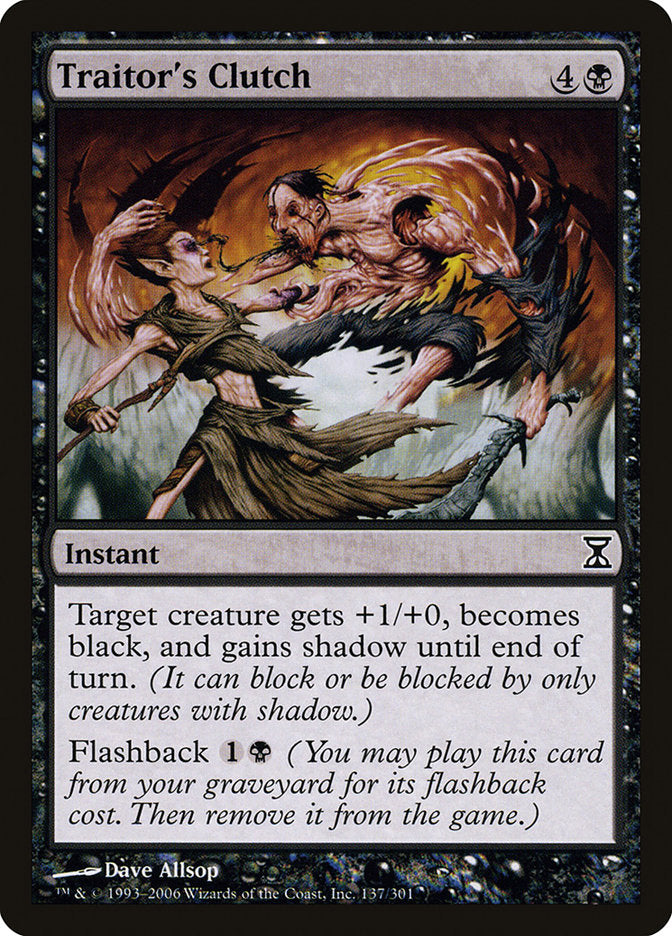 Traitor's Clutch [Time Spiral] [Foil]