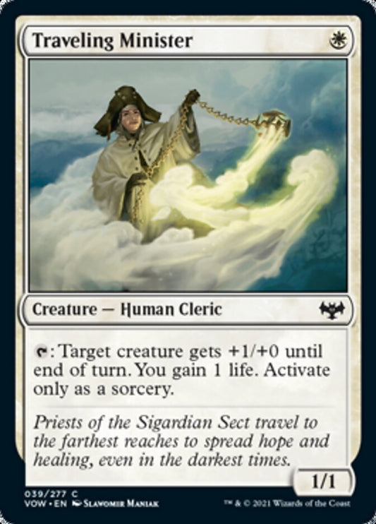 Traveling Minister [Innistrad: Crimson Vow] [Foil]