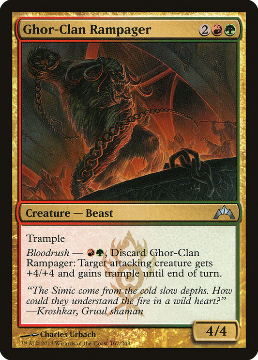 Ghor-Clan Rampager [Gatecrash] [Foil]
