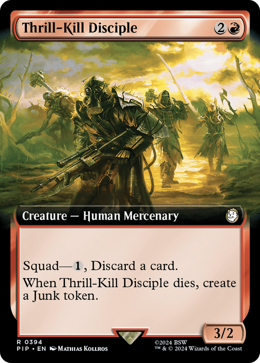 Thrill-Kill Disciple (Extended Art) [Fallout] [Foil]