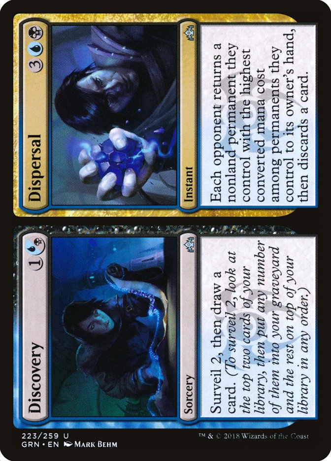 Discovery // Dispersal [Guilds of Ravnica] [Foil]