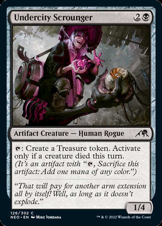 Undercity Scrounger [Kamigawa: Neon Dynasty] [Foil]