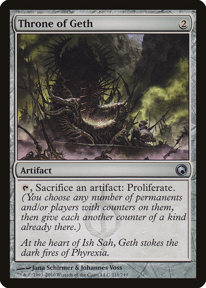 Throne of Geth [Scars of Mirrodin] [Foil]