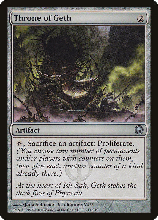 Throne of Geth [Scars of Mirrodin] [Foil]