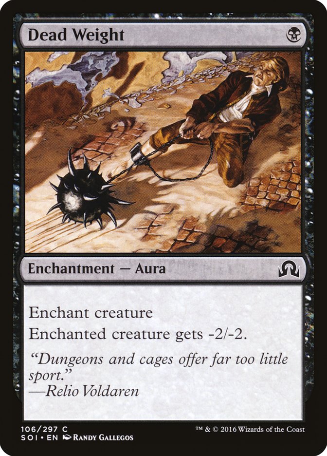 Dead Weight [Shadows over Innistrad] [Foil]
