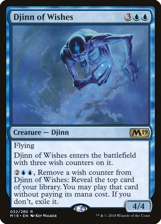Djinn of Wishes [Core Set 2019] [Foil]
