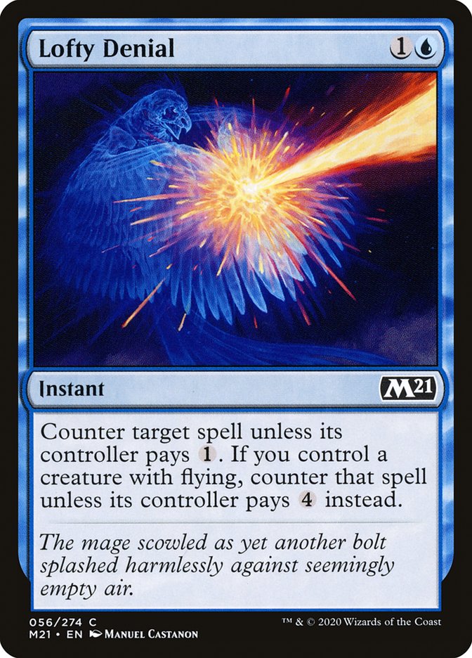Lofty Denial [Core Set 2021] [Foil]