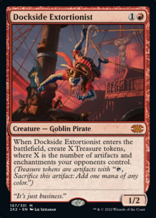 Dockside Extortionist [Double Masters 2022] [Foil]