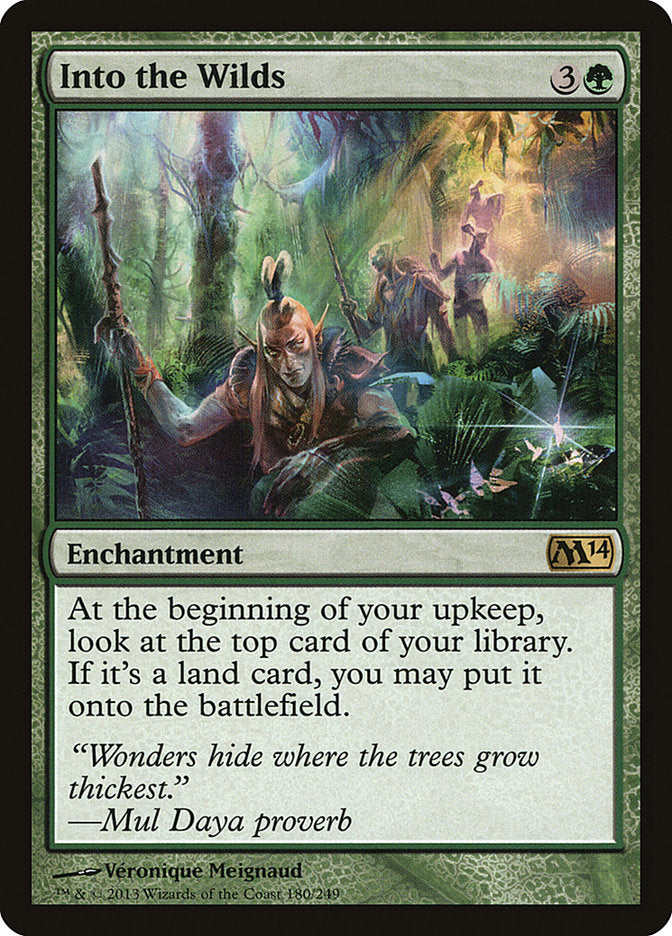 Into the Wilds [Core Set 2014] [Foil]