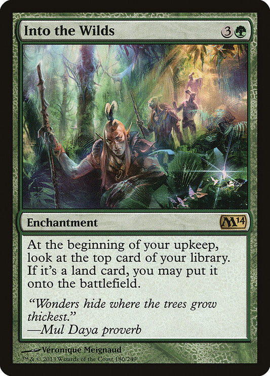 Into the Wilds [Core Set 2014] [Foil]