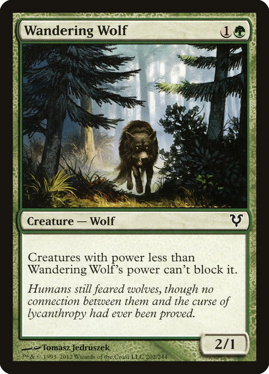 Wandering Wolf [Avacyn Restored] [Foil]